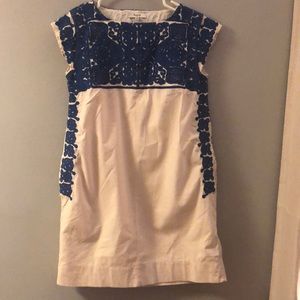 Madewell Embroidered dress